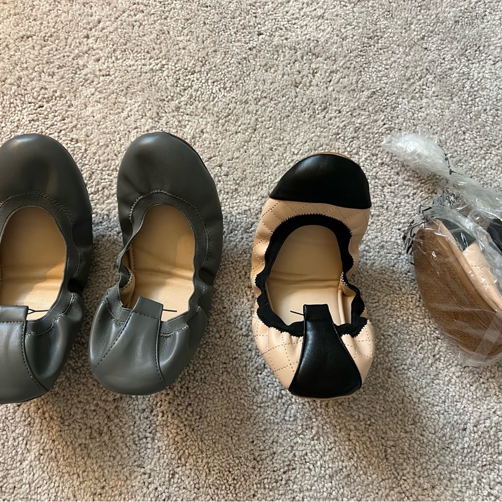 Yosi Samra ballet flats (2 pairs)